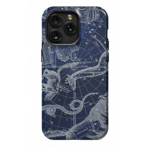 Blue and White Constellations Phone Case